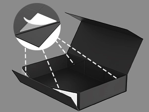 Foldable Magnetic And Rigid Lid Gift Boxes Luxury Packaging